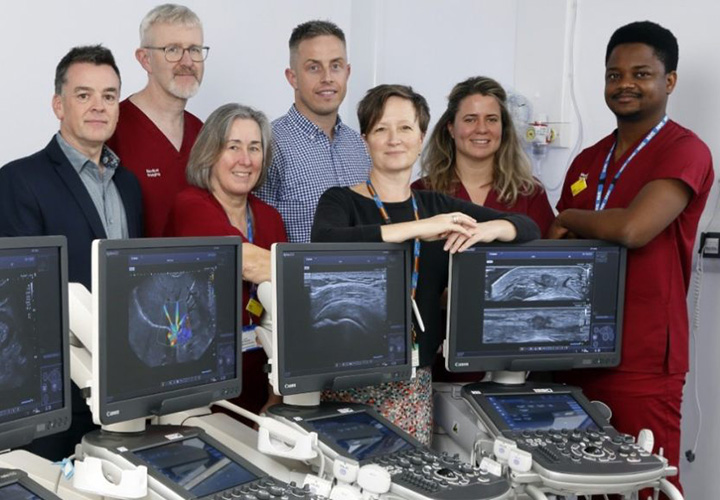 New ultrasound machines allow for more patients to be seen at NHS Nightingale Hospital Exeter