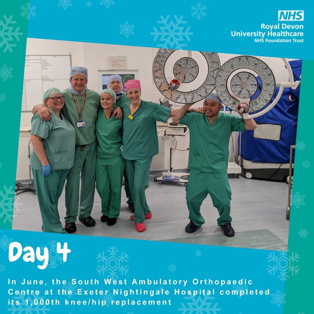 Day 4 - SWAOC hits major milestone in hip/knee replacements