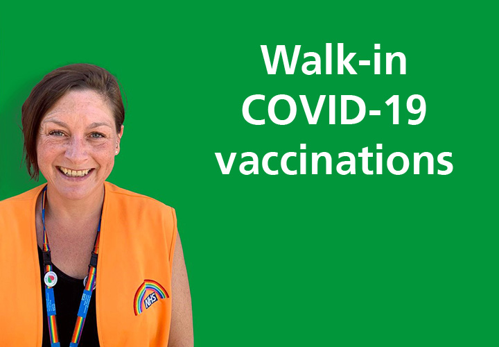 Walk-in COVID-19 Vaccination upcoming pop ups