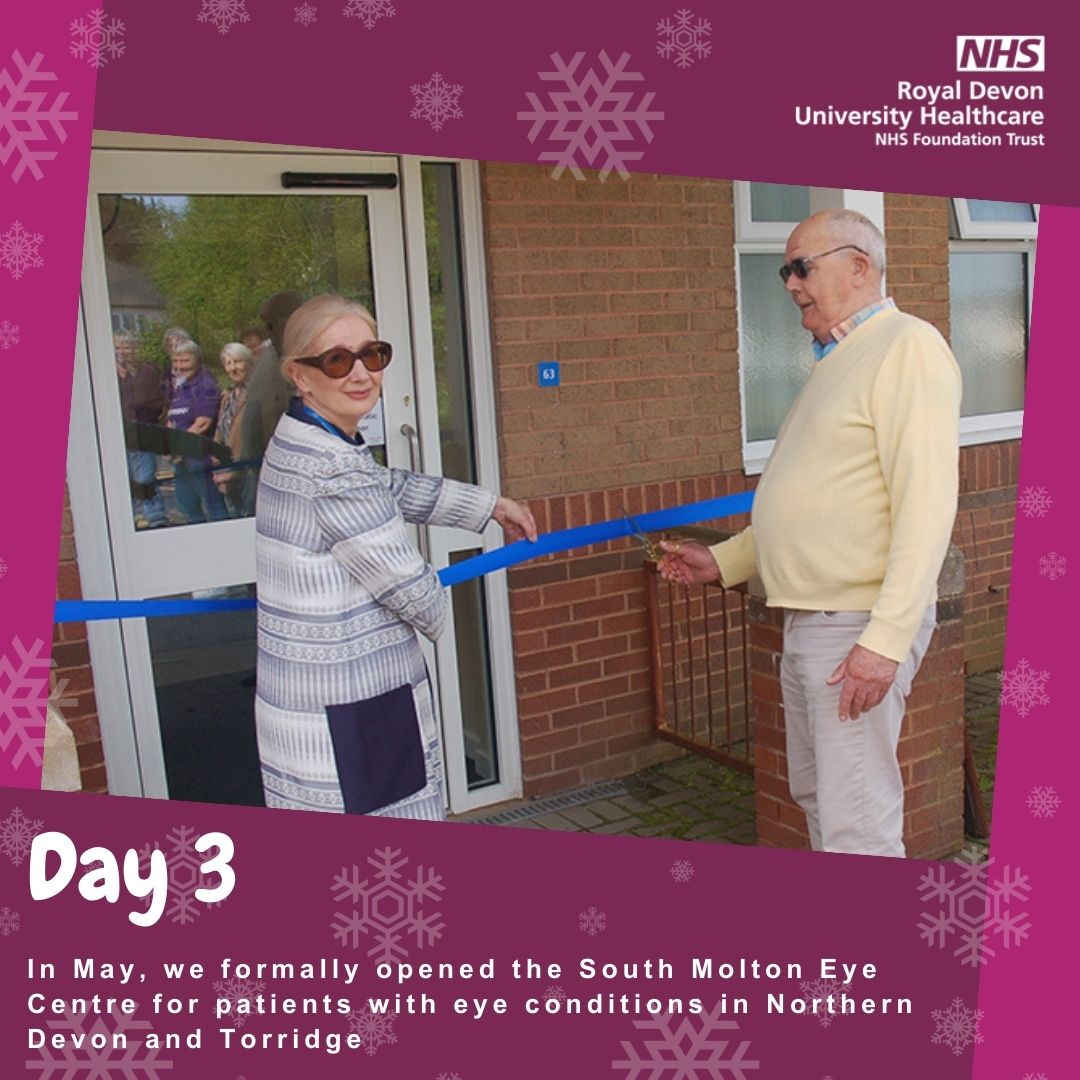 Day 3 - South Molton Eye Centre opens