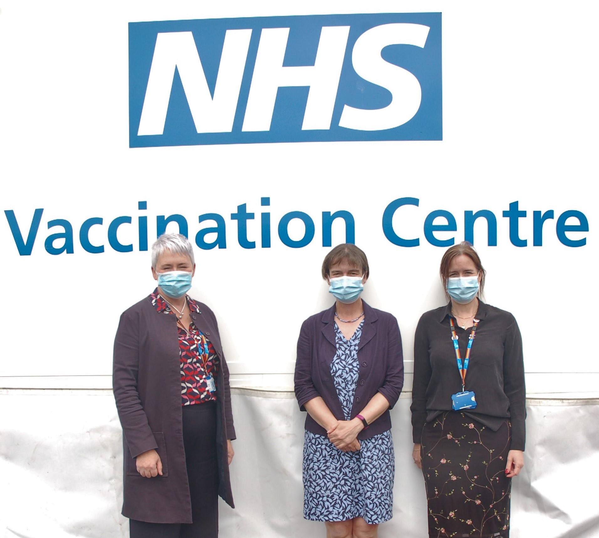 North Devon MP visits vaccination centre