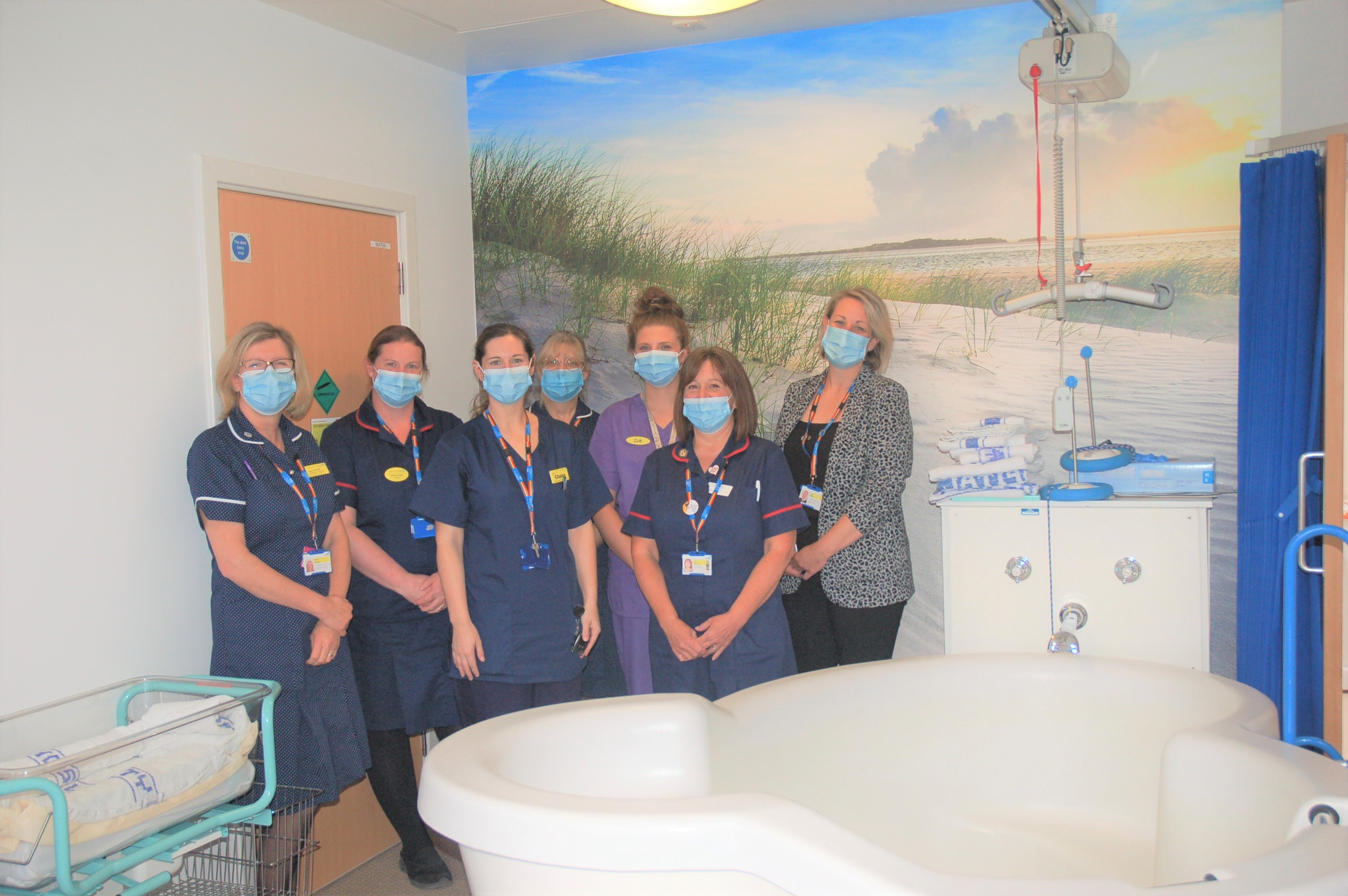 New midwife-led birth room at Ladywell Unit